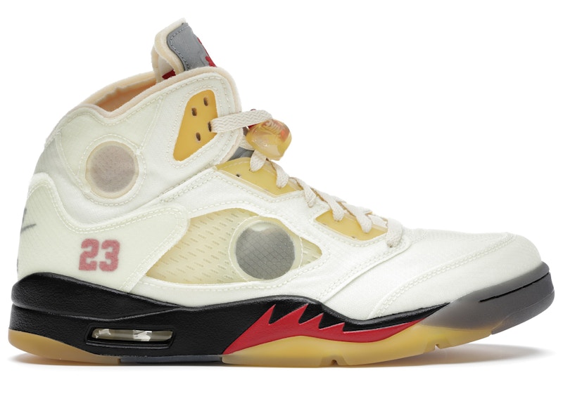 Jordan 5 Retro Off-White Sail Men's - DH8565-100 - US