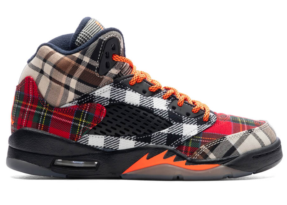 Jordan 5 Retro Plaid (GS) Kids' - FD4814-008 - US