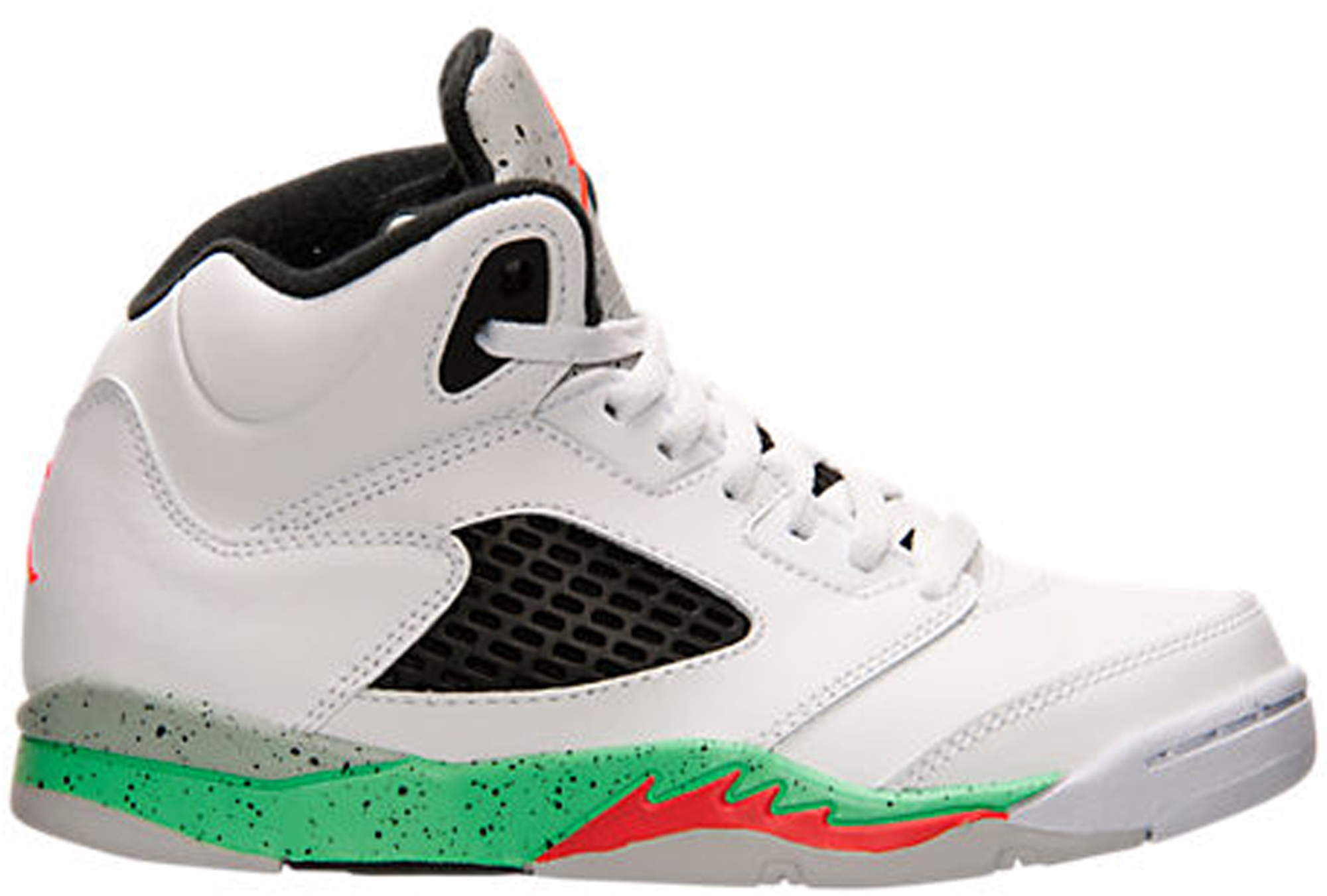 jordan 5 grey and green