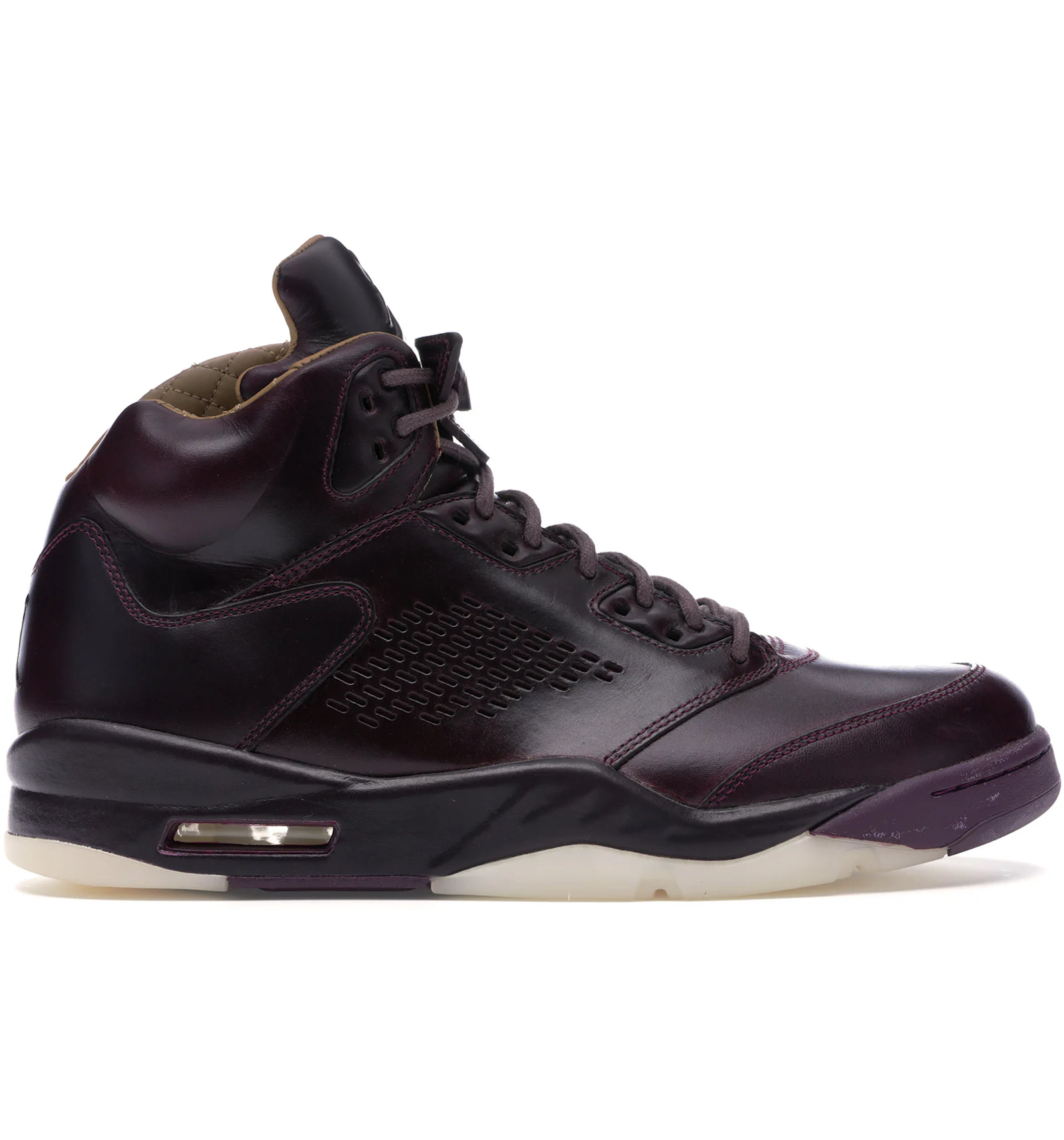 Air jordan 5 premium wine Clearance