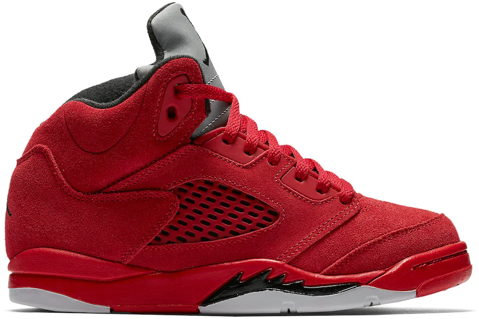 Jordan 5 Retro Red Suede (PS)