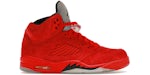 Jordan 5 rétro daim rouge