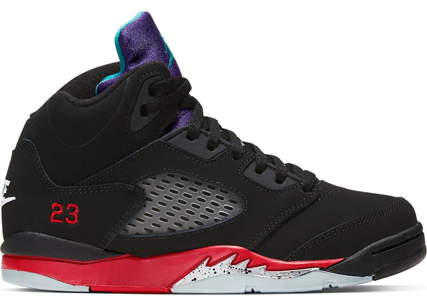 Jordan 5 pink and black best sale