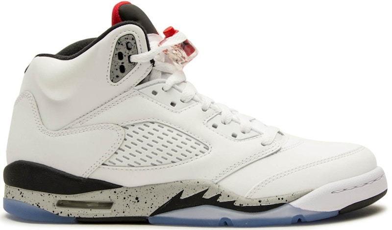 jordan 5 white cement price