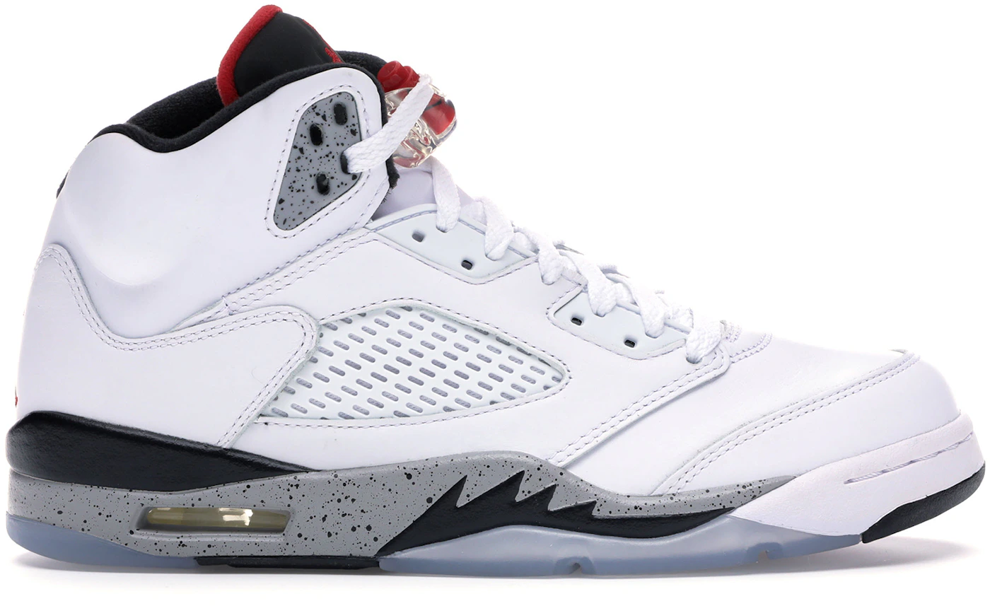 Get The Air Jordan 5 White Cement For The Whole Family Now