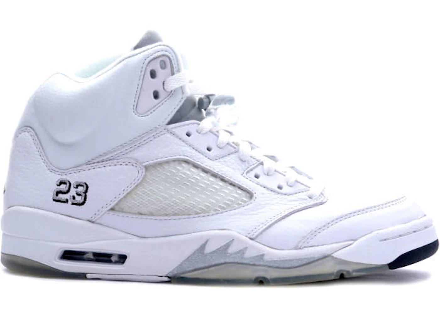 Air jordan retro 5 all white Clearance