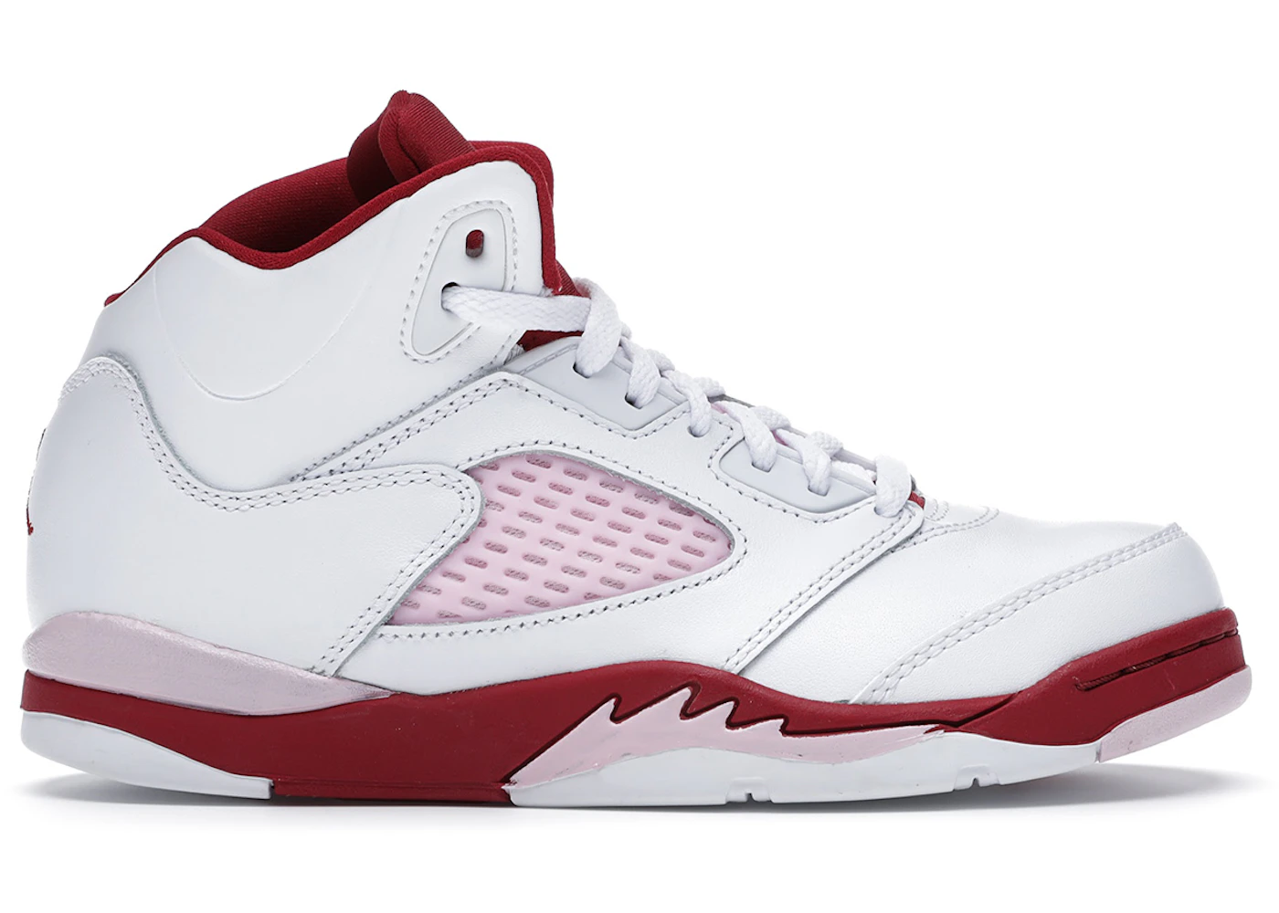 Jordan 5 Retro White Pink Red (PS) - 440893-106 - US