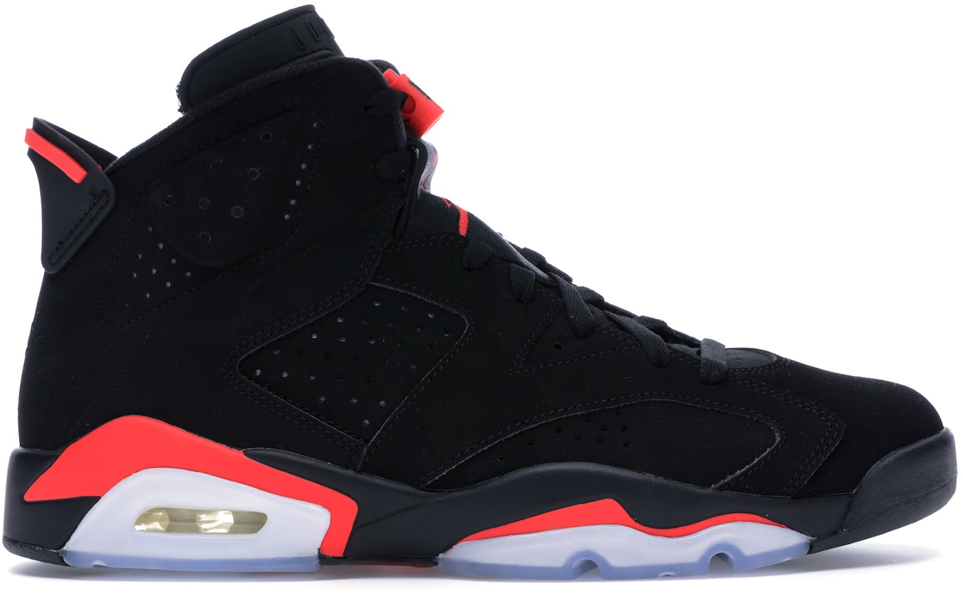 6 Retro Black Infrared (2019) - 384664-060 from $330