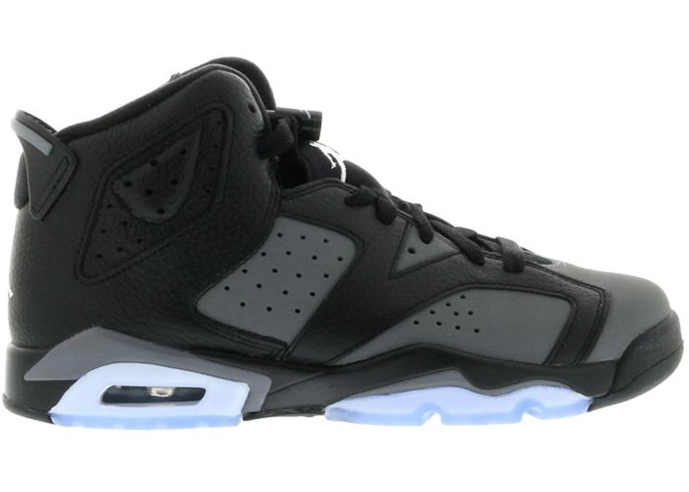 Jordan 6 Retro Black Cool Grey (GS) - 384665-010 - US