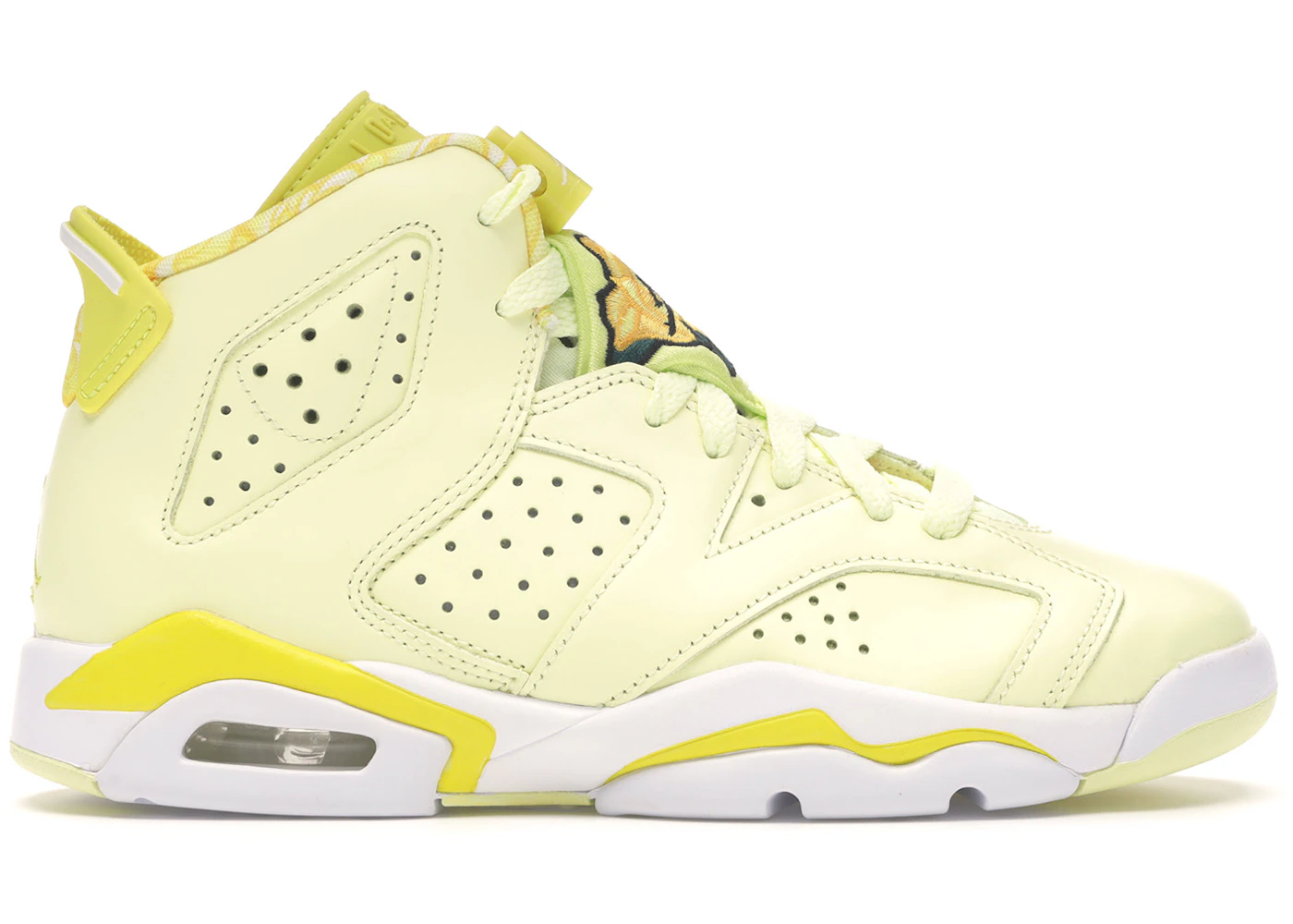 Jordan 6 Retro Dynamic Yellow Floral (GS) - 543390-800 - US