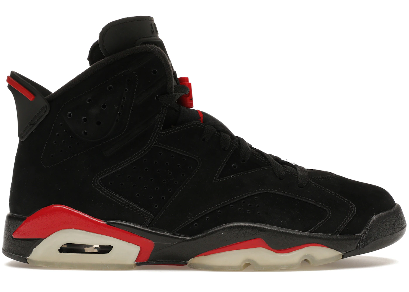 Air jordan 6 retro black red Clearance