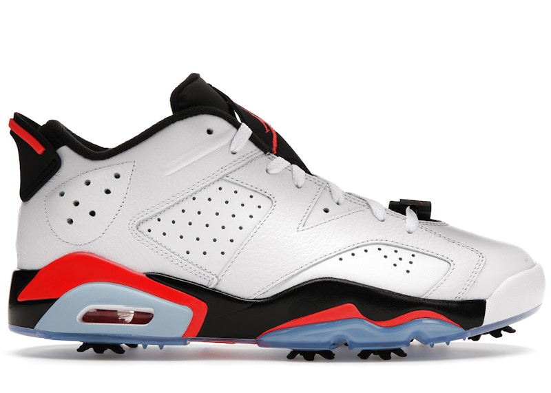 希少Jordan 6 Retro Low Golf White Infrared