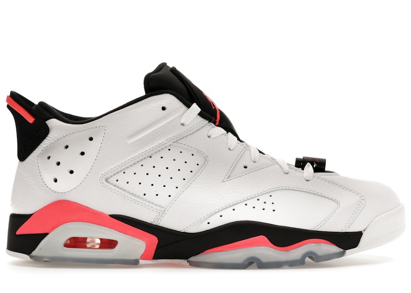 Jordan 6 Retro Low Infrared White Men s 304401 123 US