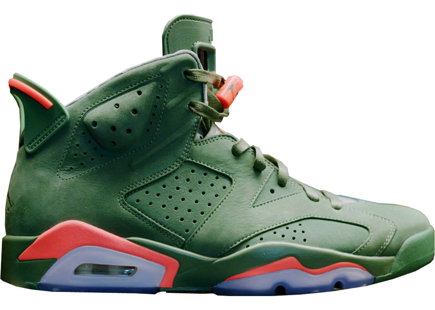 Jordan 6 Retro Macklemore Green Salmon - Sneaker