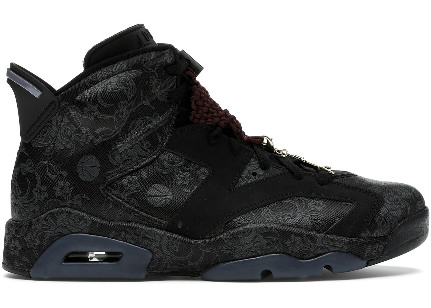 Jordan 6 Retro Singles Day Triple Black (W) - DB9818-001