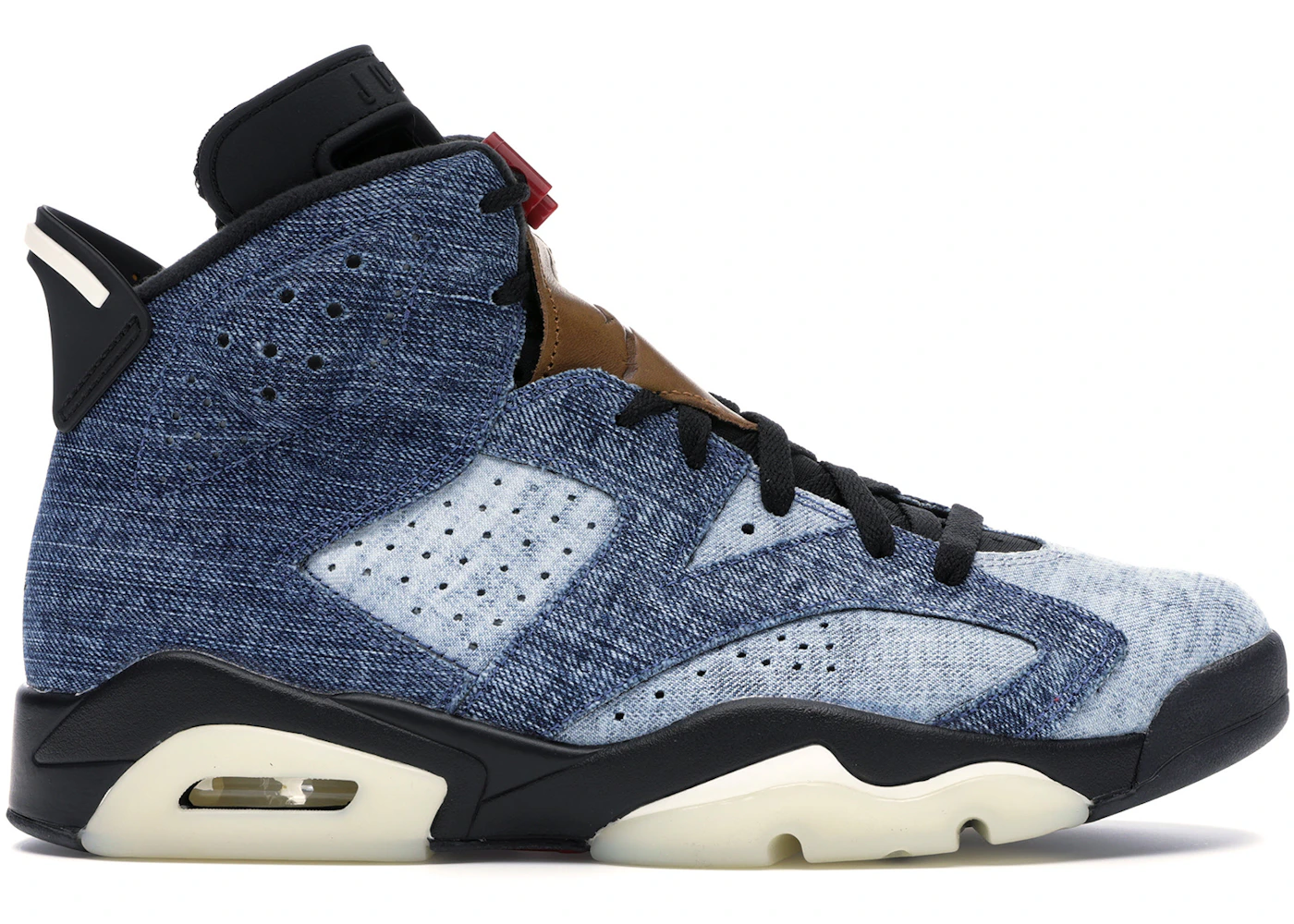 Shoe Jordan Jean Material Jordan Retro Washed Denim Men's