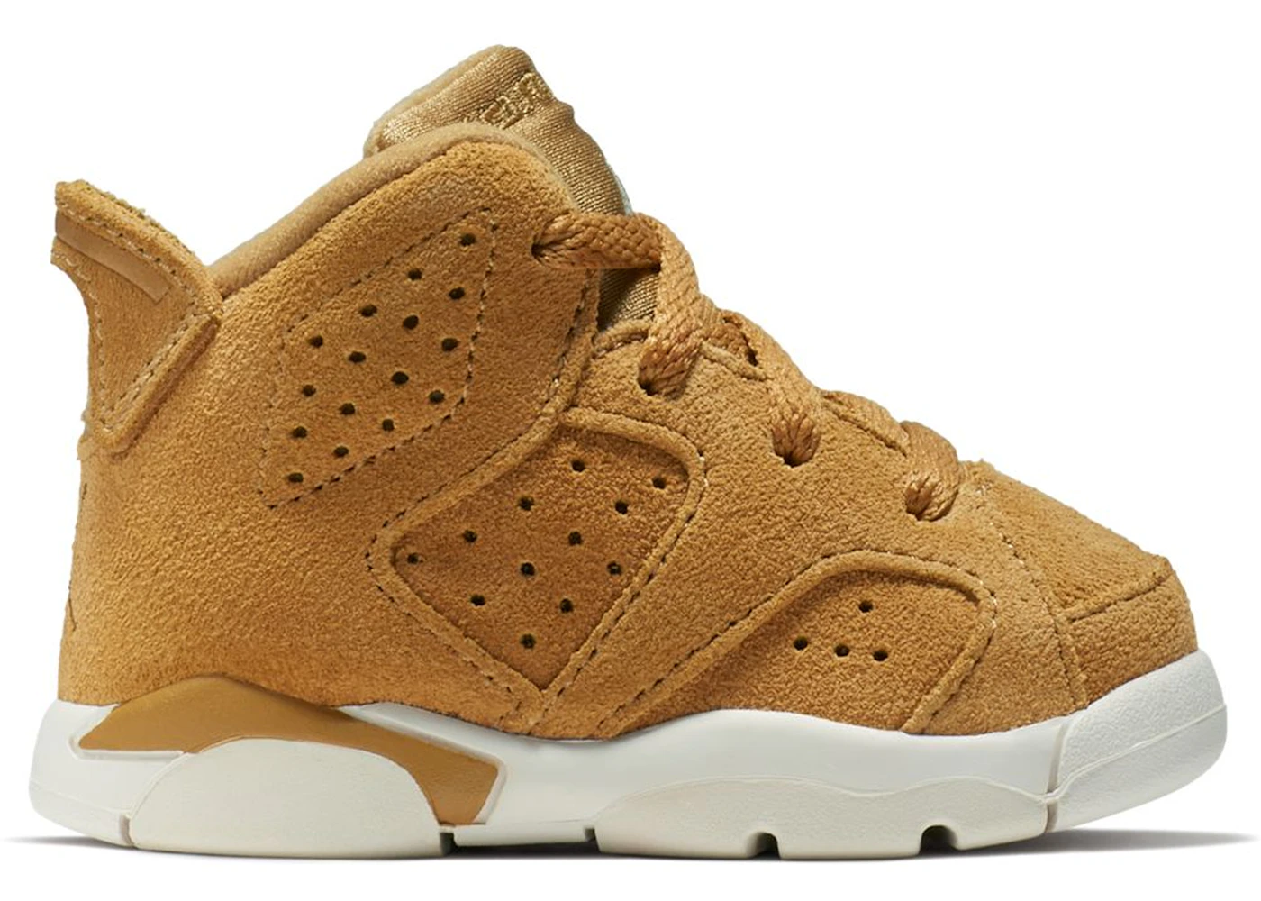 Jordan 6 Retro Wheat TD Toddler 384667 705 GB