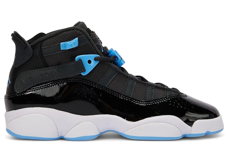 Jordan 6 Rings Anthracite University Blue  (GS)