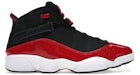 Jordan 6 Rings Black Gym Red White