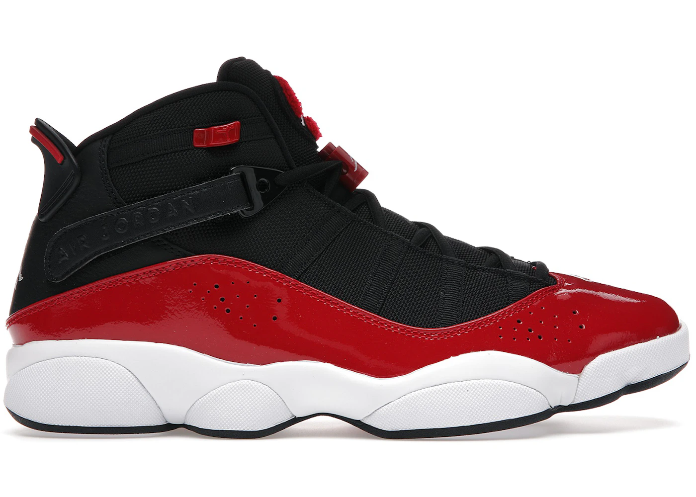 Jordan Rings Black Gym Red White Men's 322992-060 US