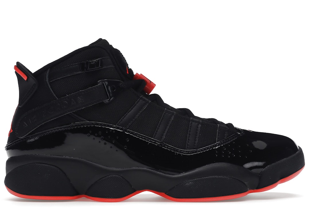 Pre-owned Jordan 6 Rings Black Infrared In Black/black/infrared 23