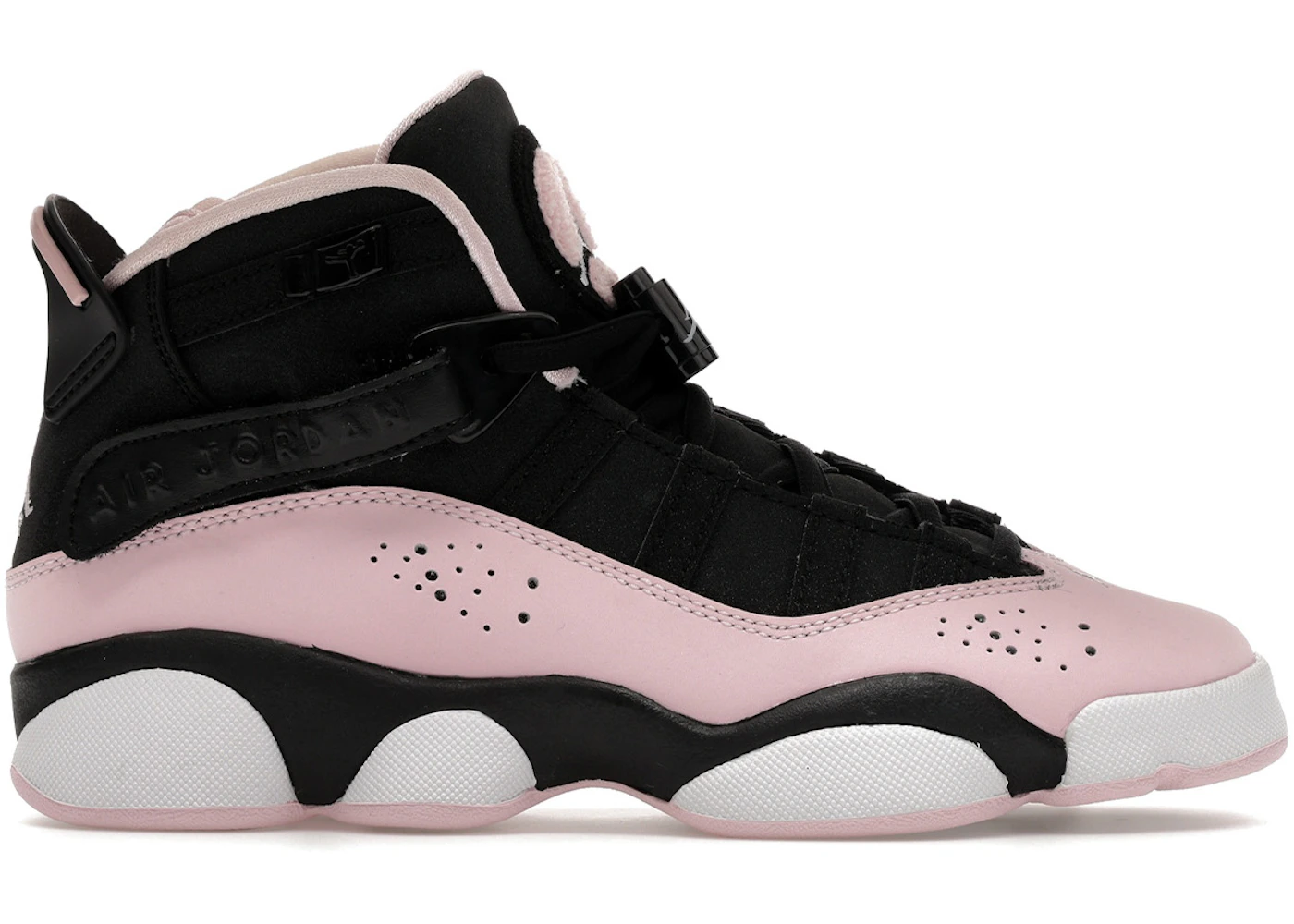 Sneakers Retro Rose Jordan Rings Black Pink Foam (GS) 323399