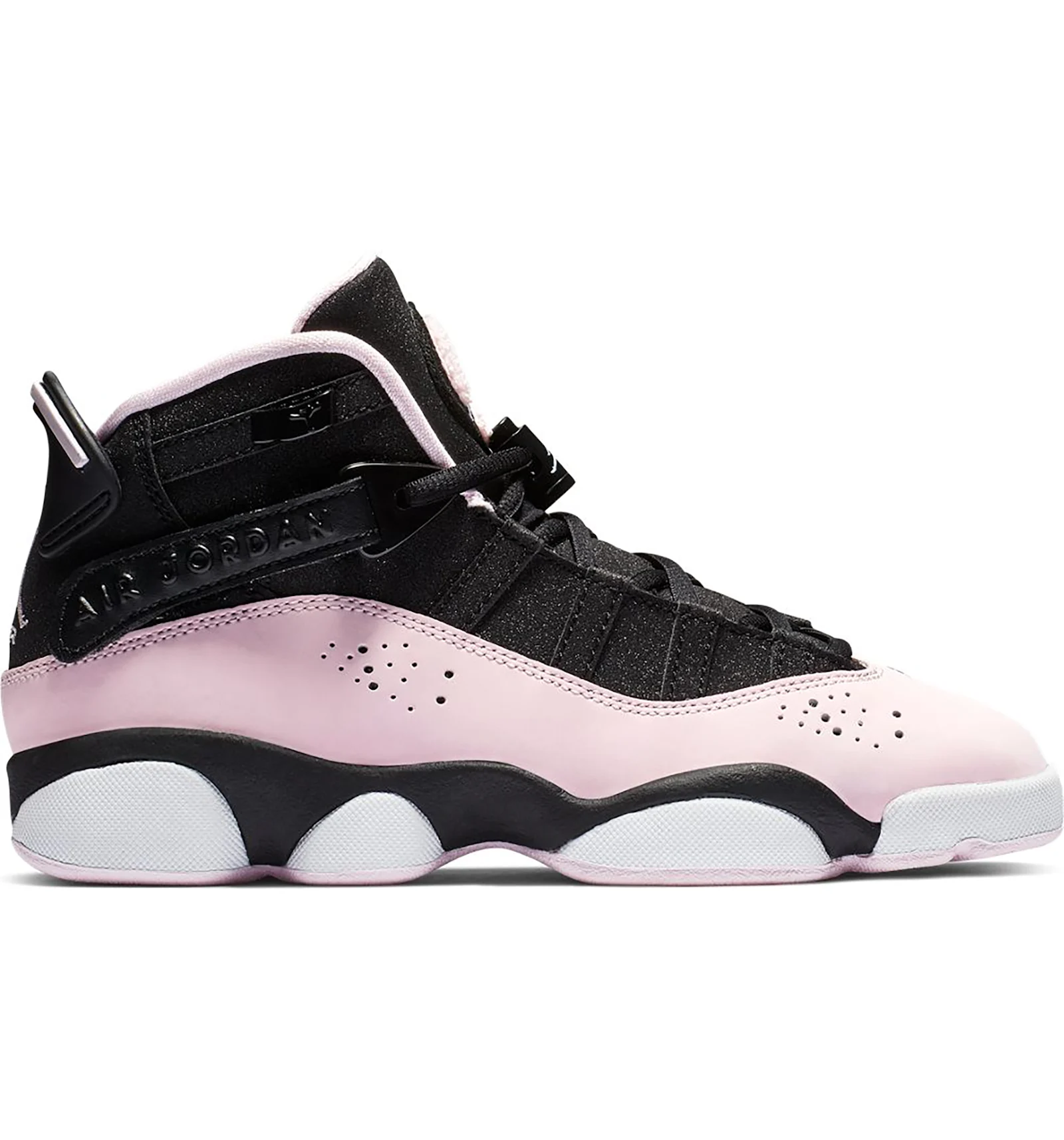 Jordan 6 top pink and black