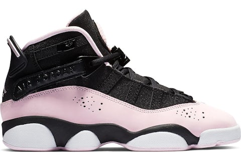 Jordan 6 Rings Black Pink Foam GS 323399 006 GB