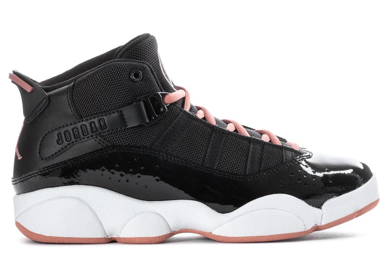 ♥W♥ Jordan 6 Rings Black Rust Pink (PS) - 323432-068 - US