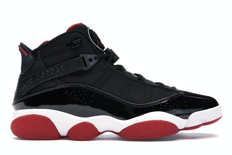 Jordan 6 Rings Black Varsity Red (2007)