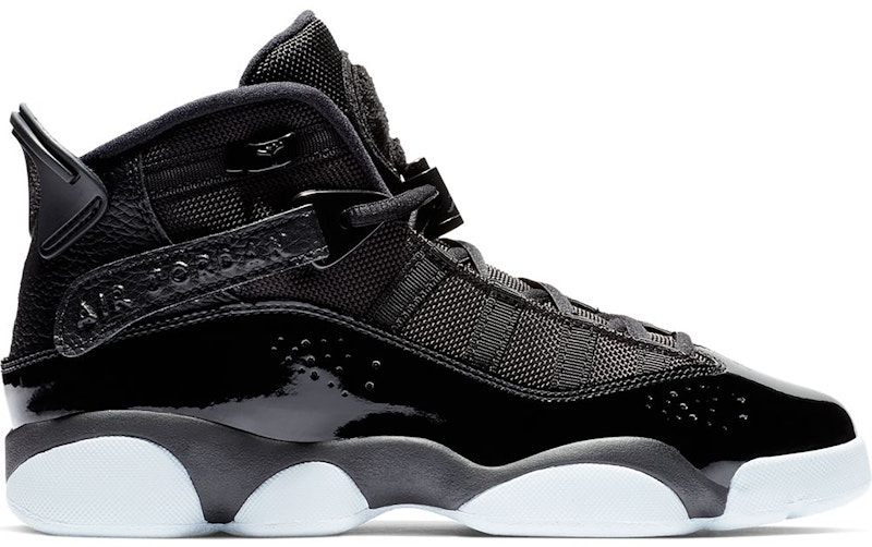 jordan 6 rings black black white