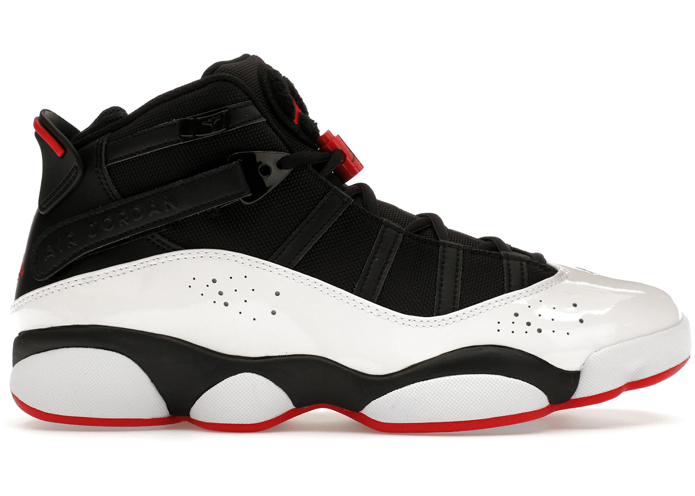 Jordan 6 Rings Black White Varsity Red Men's - 322992-067 - US