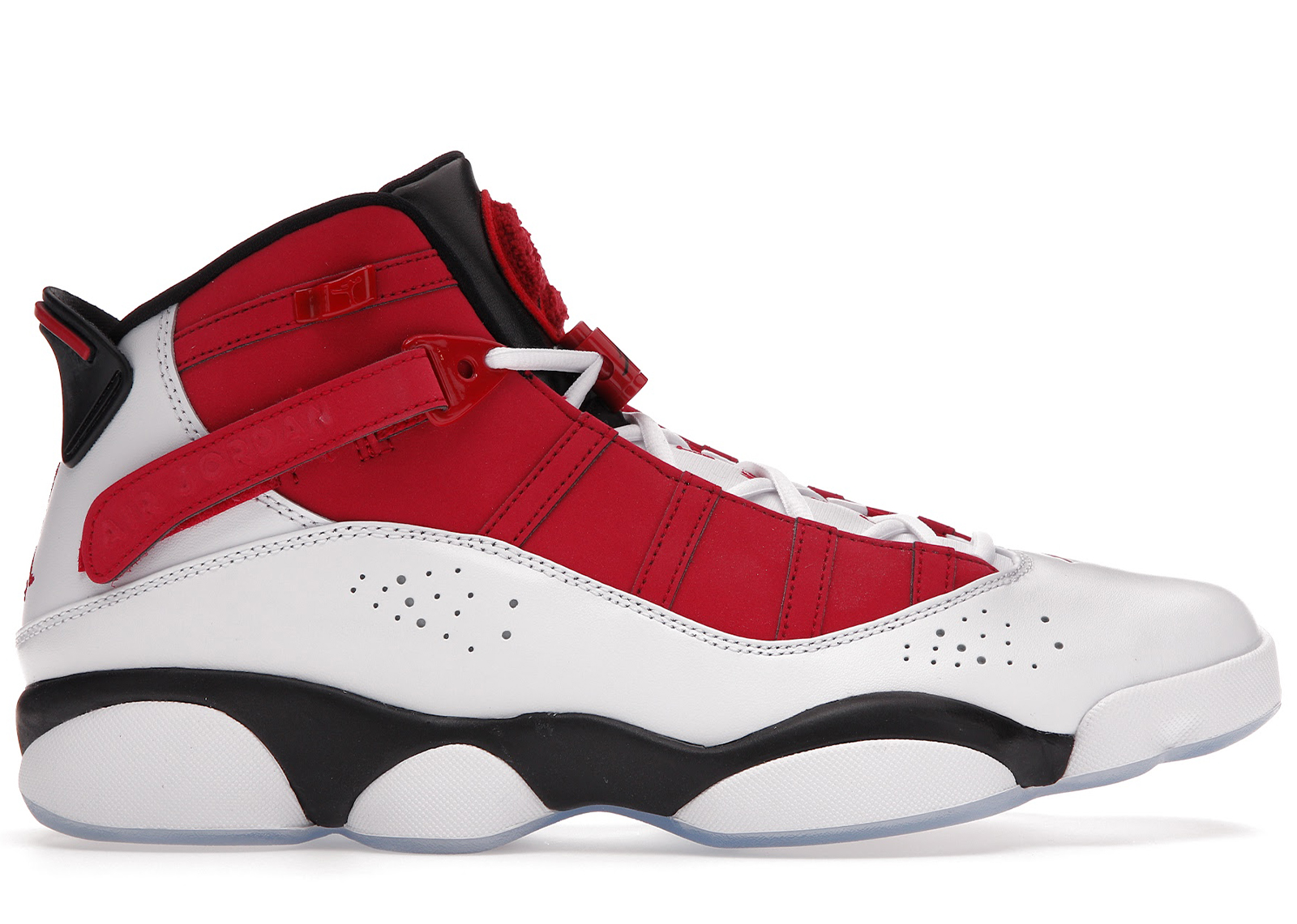 Amazon.com | NIKE Jordan Men's 6 Rings Basketball Shoes 322992-012 White  True Blue Red 9.5 | Basketball