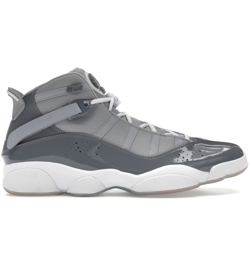 Jordan Rings Cool Grey White Men's 322992-015 US