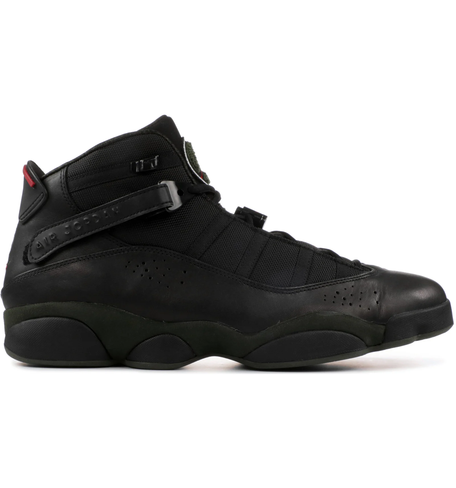 Jordan six rings all top black