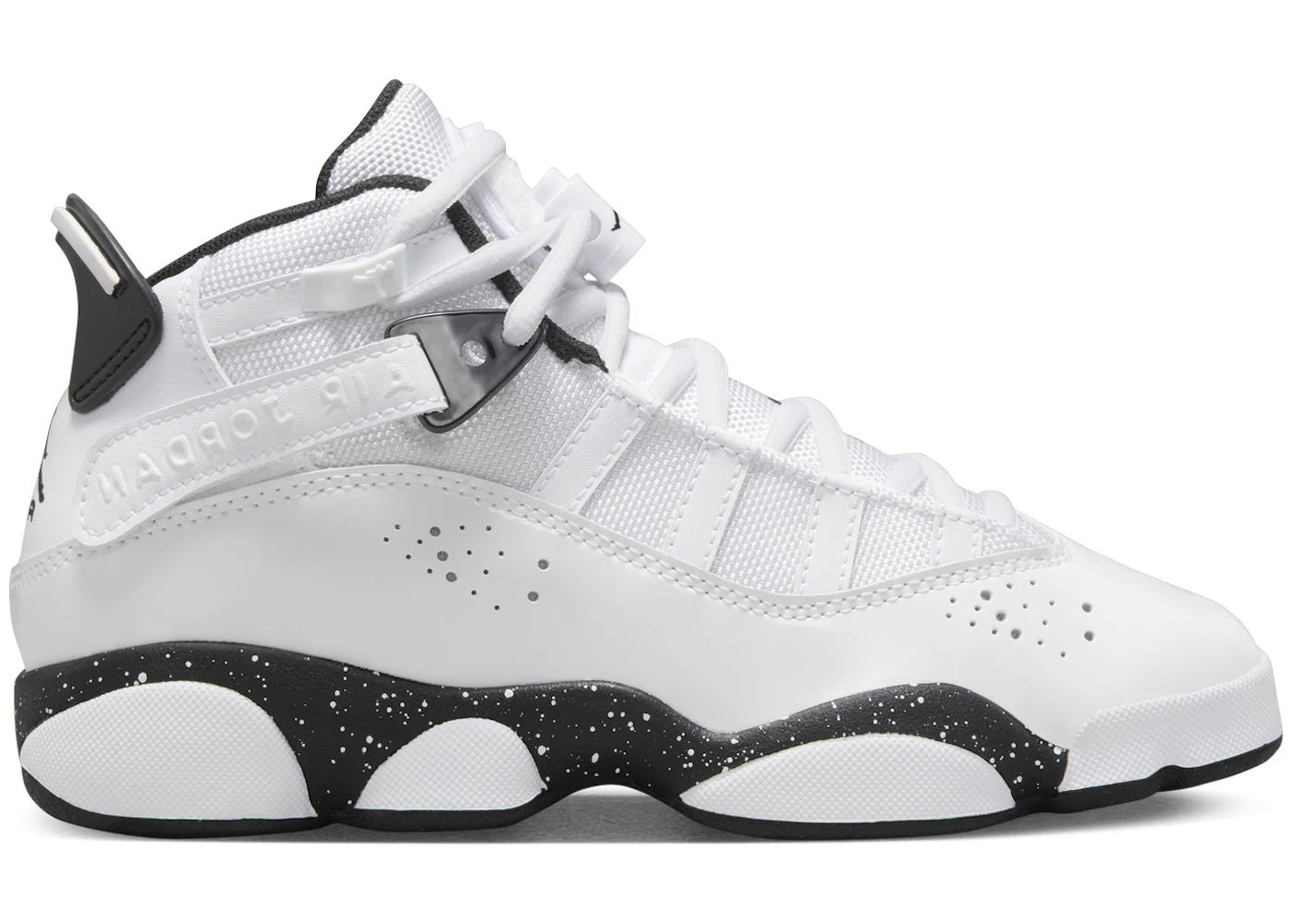 Jordan 6 Rings White Black (GS) - 323419-111 - US