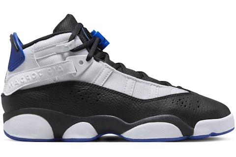 Jordan Rings White Black Game Royal (GS) 323419-142 US