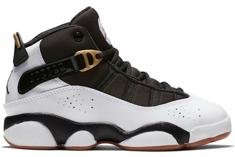 Jordan 6 Rings White Black Metallic Gold PS 323431 100 US