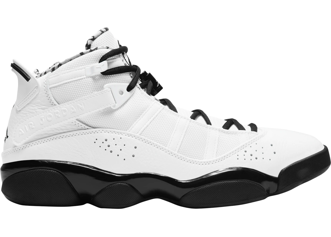 Jordans 6 Rings Black And White