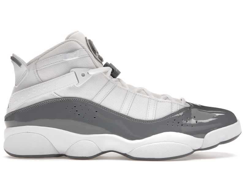 Grey six rings on sale jordans