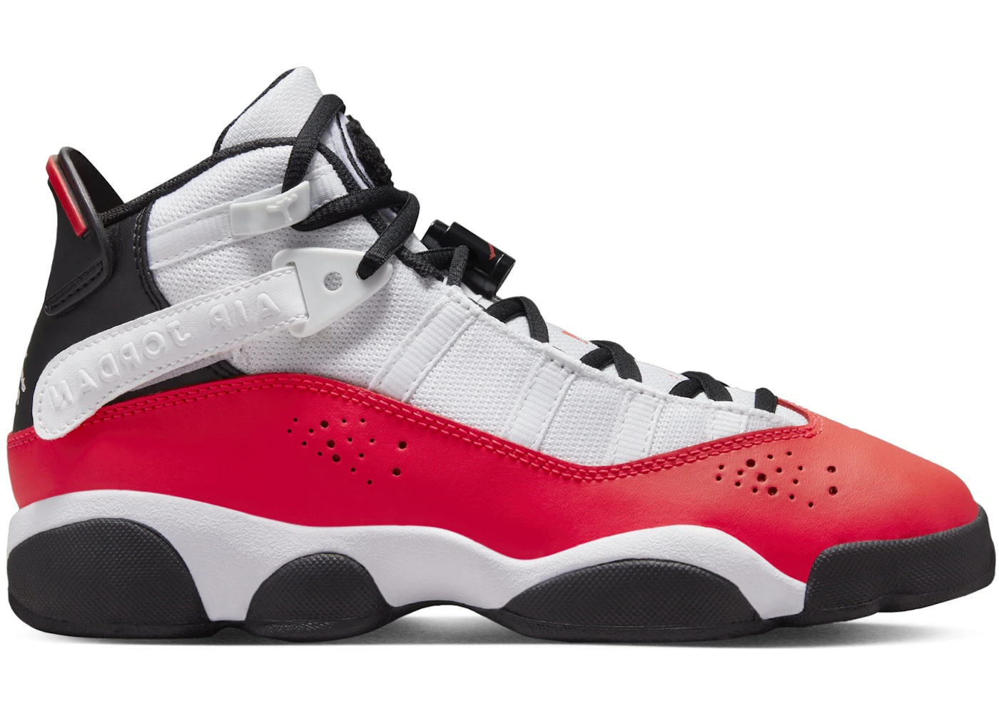 Jordan Rings White Infrared 23 Black (GS) 323419-106 US