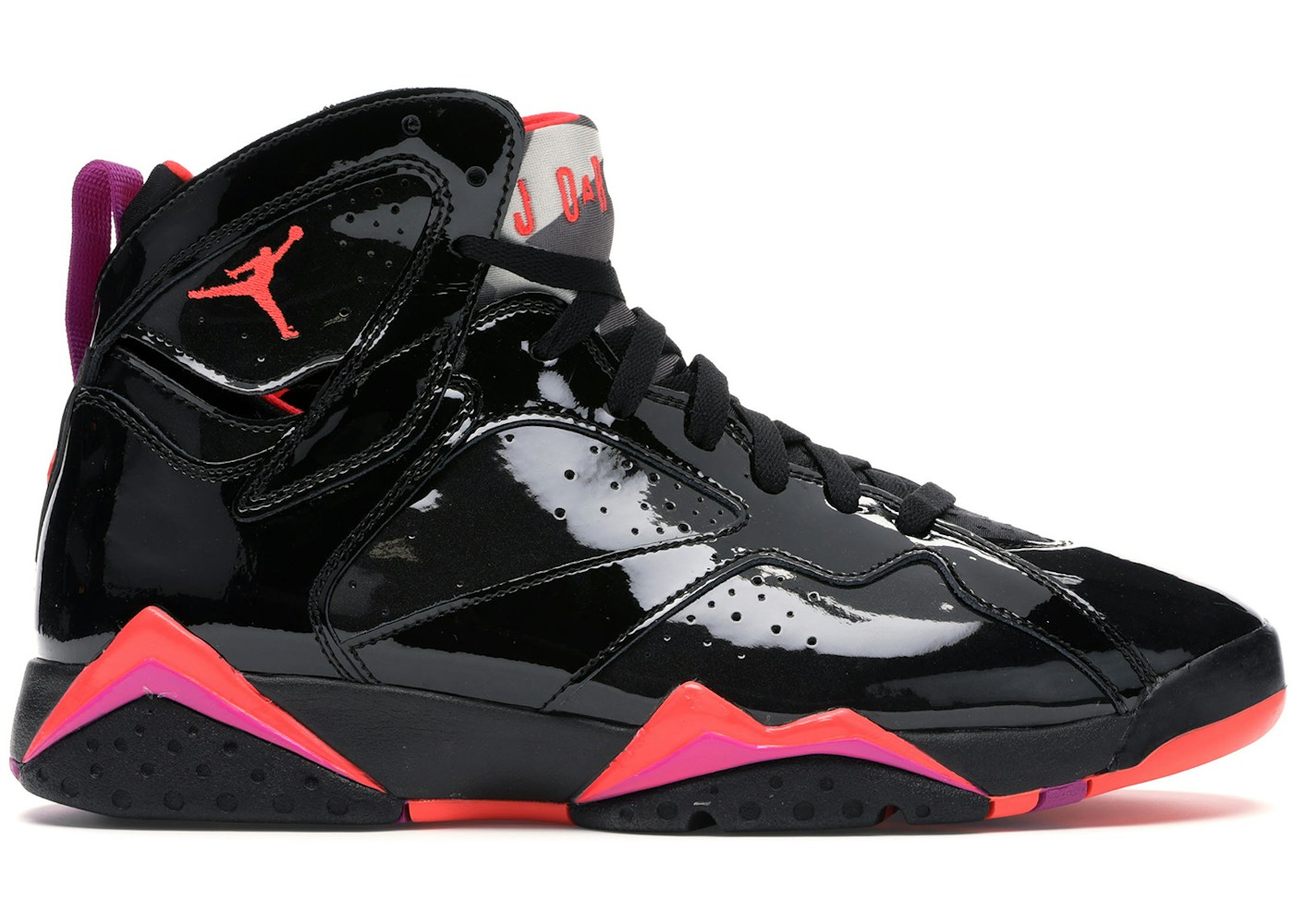 Jordan 7 Retro Black Patent (W) - 313358-006