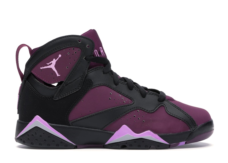 jordan 7 black red and purple