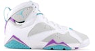 Jordan 7 Retro Neutral Grey Mineral Blue Bright Violet (GS)