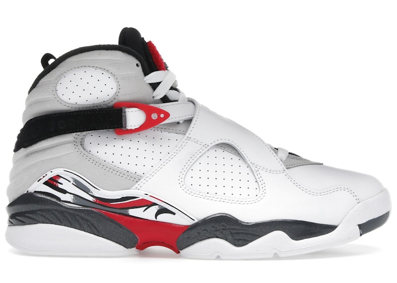 Jordan 8 Retro White True Red (2025)