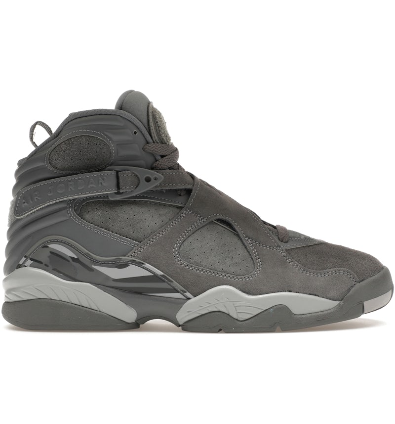 Jordan Retro Cool Grey Grey 8s Jordan Jordan Retro Cool Grey Men's