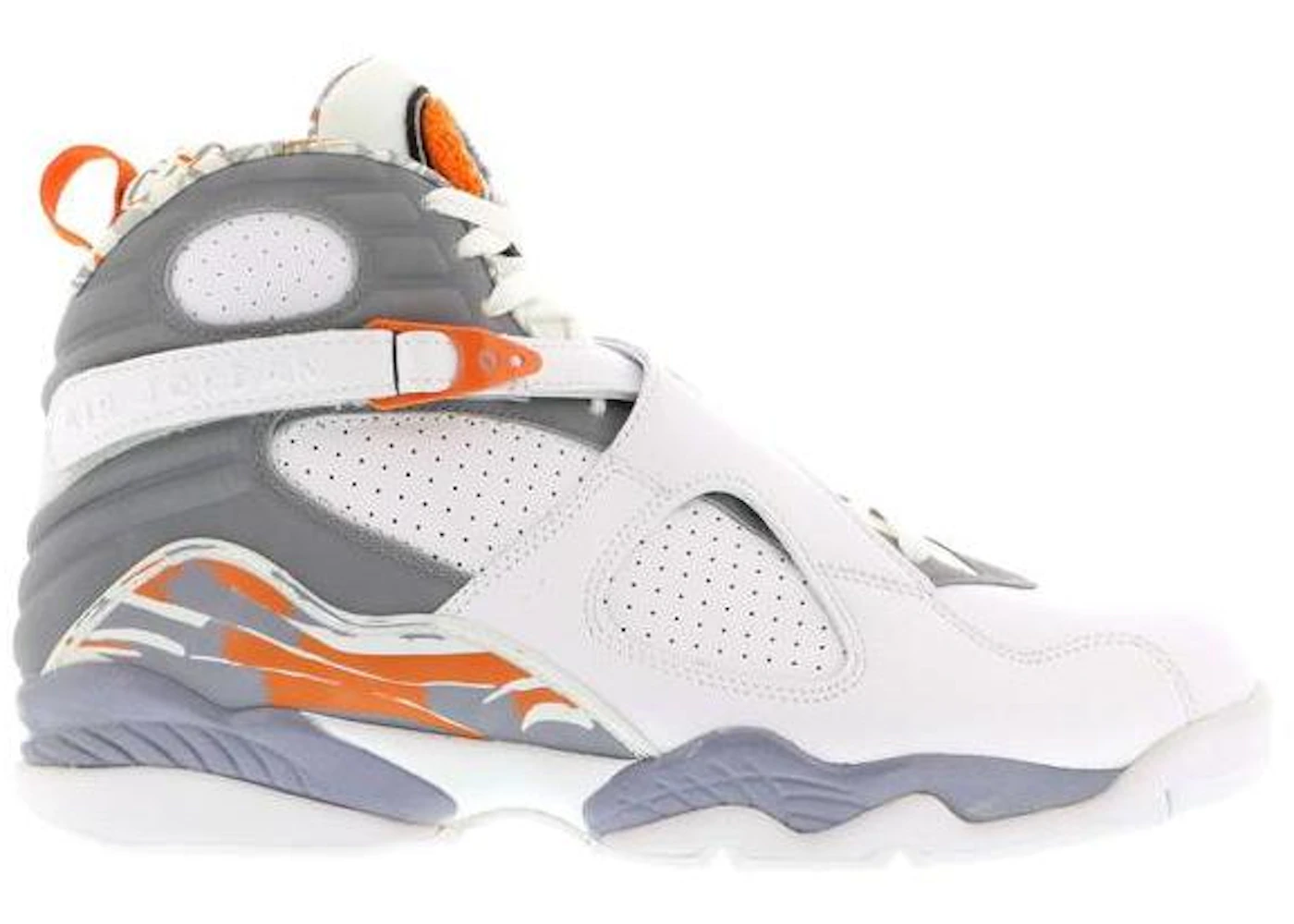 Jordan 8 Retro Orange White Men's - 305381-102 - US