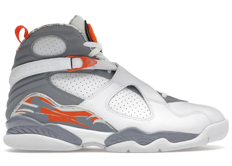 Jordan 8s white online