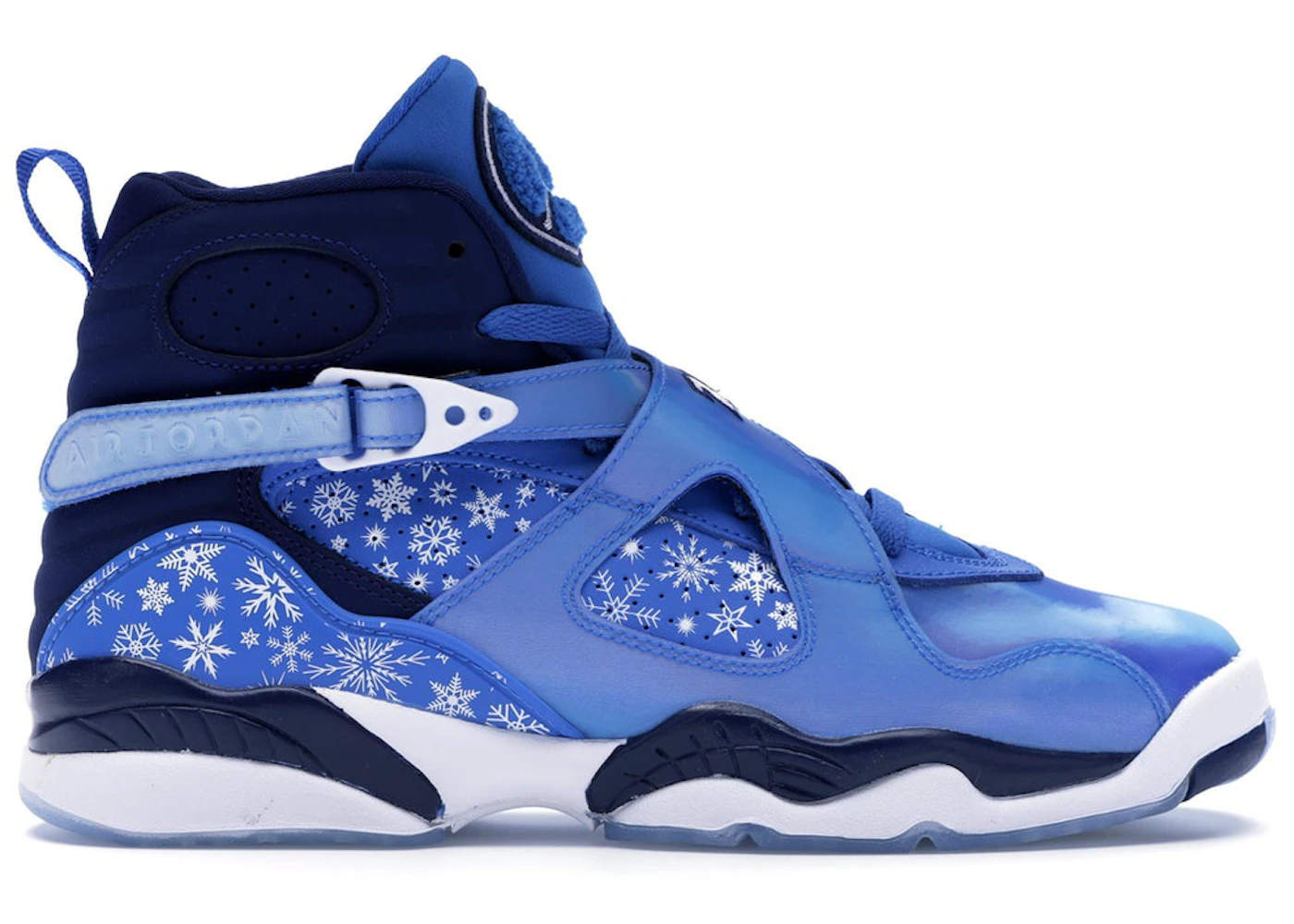 Blue jordan best sale 8