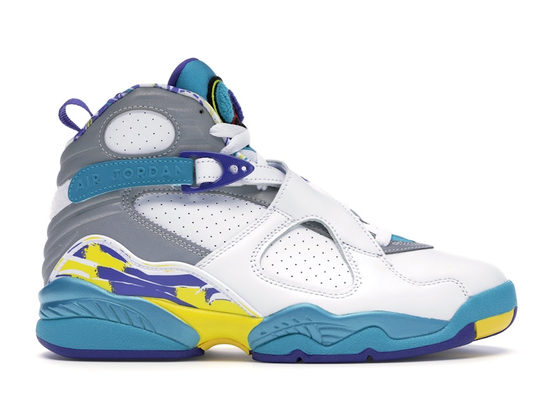 Jordan 8 Retro White Aqua (2019) (Women's) - CI1236-100 - US